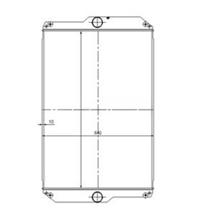 Caterpillar Radiator Core 249-7367 Compatible for Caterpillar CAT 16M Motor Grader