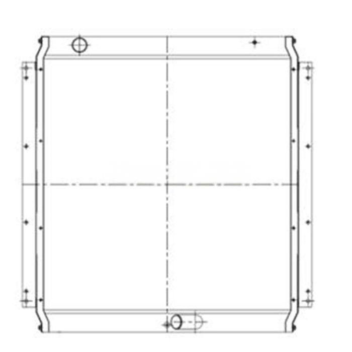 Volvo Water Radiator Core VOE 14505916 Compatible for Volvo Excavator EC210B