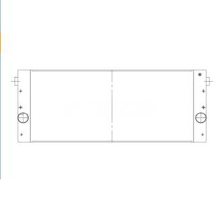Volvo Water Radiator Core 14548409 14573686 Compatible for Volvo Excavator EC210C