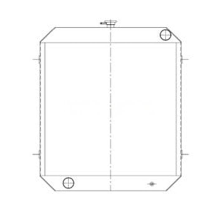 JCB Water Radiator Core 30/901700 Compatible for JCB 430 Loading Shovel