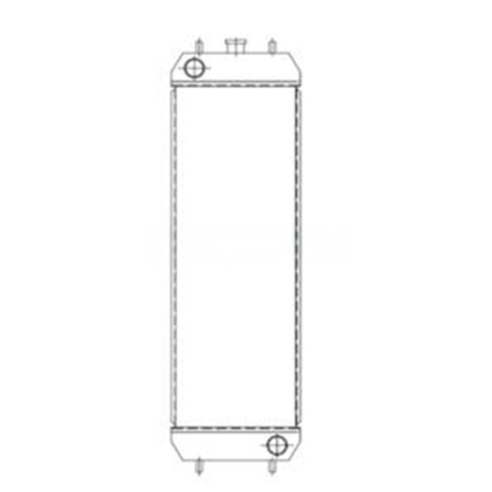 Hitachi Water Tank Radiator XB00001928 Compatible for Hitachi Excavator ZAX200-5G