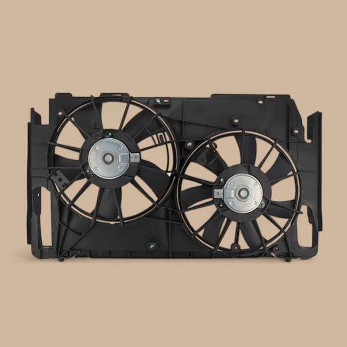 Toyota Radiator Condenser Cooling Fan Assembly 1636128220 Compatible for 2006-2013 Toyota RAV4 Lexus IS350