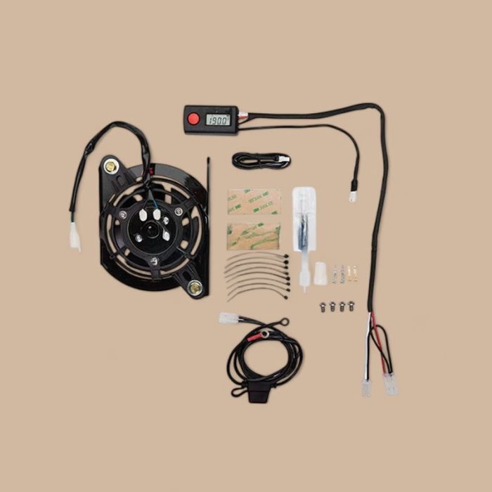 KTM Tusk Digital Radiator Fan Kit 1919450001 Compatible for KTM 250 SX-F 250 XC-F Husqvarna FC 350 FC 250 GasGas EX 250F EX 350F Motorcycle