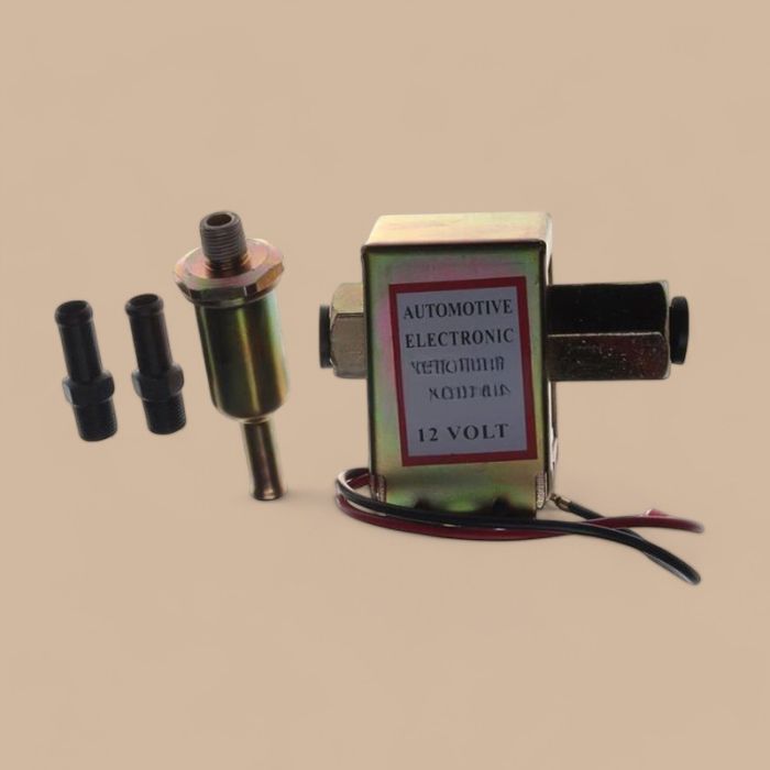 Onan 12V Facet Fuel Pump 3.5-5PSI 40189 40189N 149-2272 149-2145 Compatible for Onan Generator BGE BGEL F & G Model KV