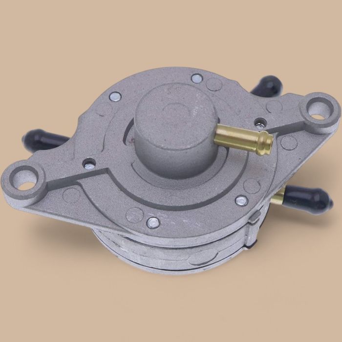 Mikuni Fuel Pump Dual Outlet Round DF52-176 Compatible for Mikuni Dual-Carb Systems Outlaw Kart 35L/Hr Flow Rate Snowmobile