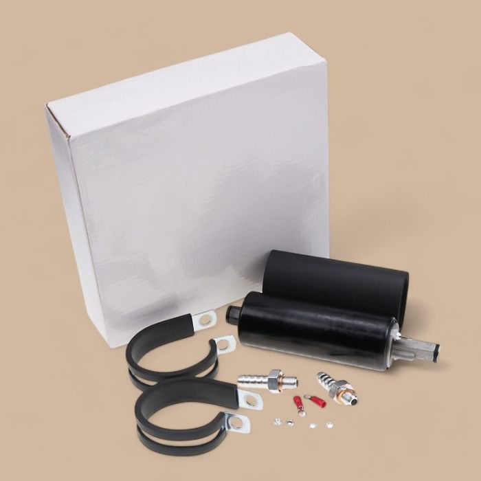 Walbro 255LPH Inline High Pressure Fuel Pump Install Kit GSL392 Compatible for Walbro