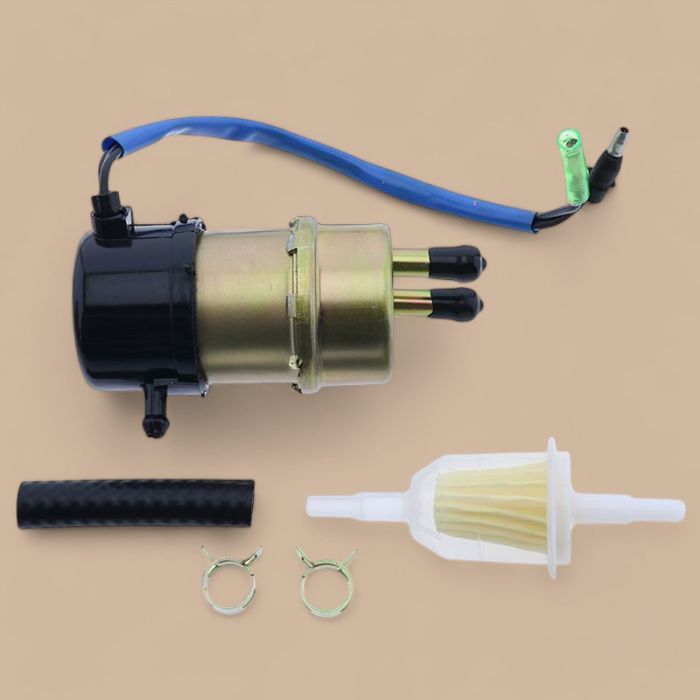 Kawasaki 12V Electric Fuel Pump 49040-1055 Compatible for Kawasaki Mule KAF620 3020 3010 3000 2520 2500 2510 1000