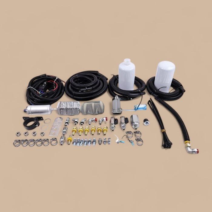 Ford Complete Electric Fuel Pump Conversion Kit Compatible for Ford 7.3L F-250 F-350 94-97 OBS E-350 94-98