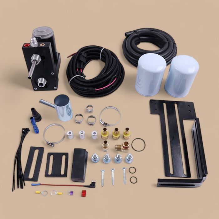 Chevy 165GPH Diesel Fuel Lift Pump System TSC10165G Compatible for Chevy Silverado GMC Sierra 2500 3500 6.6L V8 2001-2010 