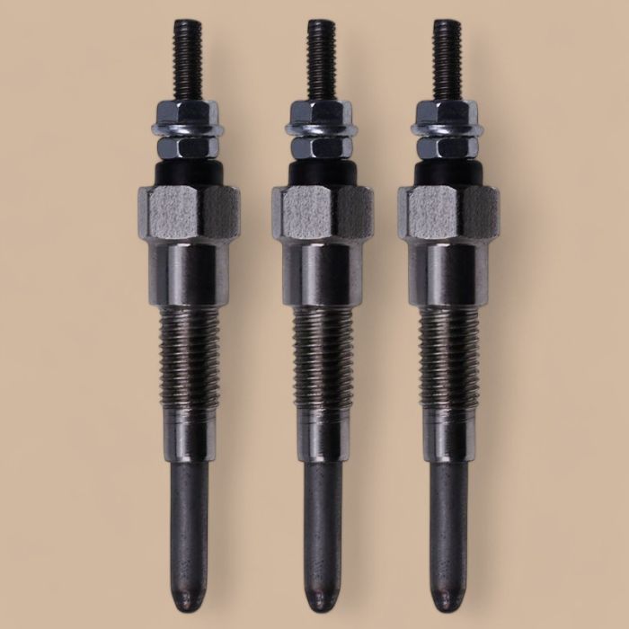 Perkins 3 Glow Plugs 185366250 185366220 Compatible for Perkins Engine 402D-05 402F-05 403A-11 403D-07 403D-11 403F-07 403F-11 404D-15 403C-11 404C-15