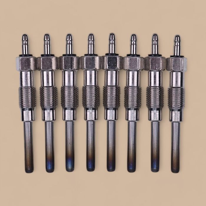 Hummer 8Pcs Glow Plugs 5614017 12338771 Compatible for Hummer HMMWV Avenger M998 M1035 M1037 6.5L 6.2L Engine