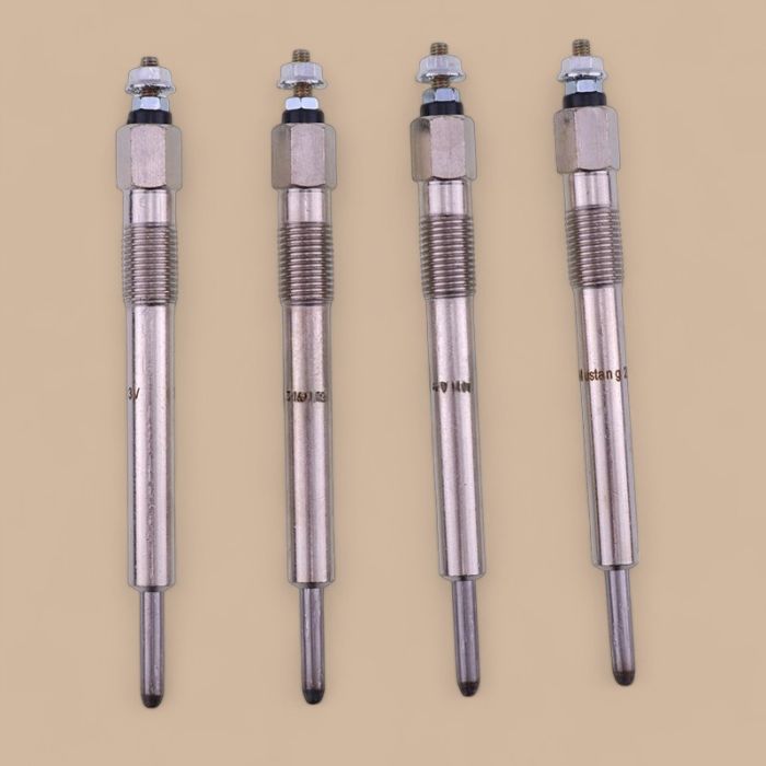 Isuzu Glow Plug VI1825130431 Compatible for Isuzu Engine 6BD1 4BD1 New Holland Excavator E115SR E135SR E135SRLC E200SR E200SRLC