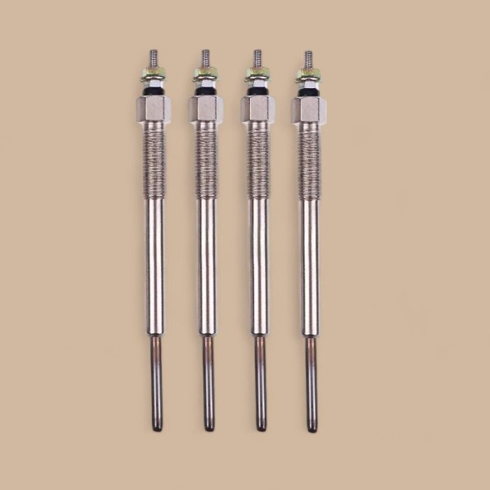 Isuzu 4 Pcs Glow Plug 8-97600096-0 Compatible for Isuzu Engine 4HK1