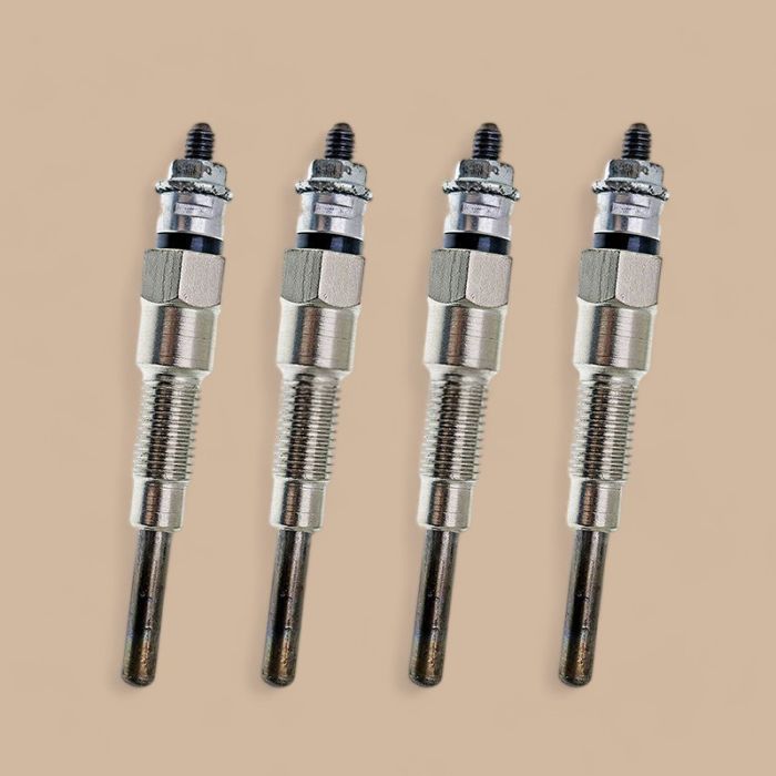 Kubota 4Pcs Glow Plug 16851-65510 Compatible for Kubota Engine V1305 V1505