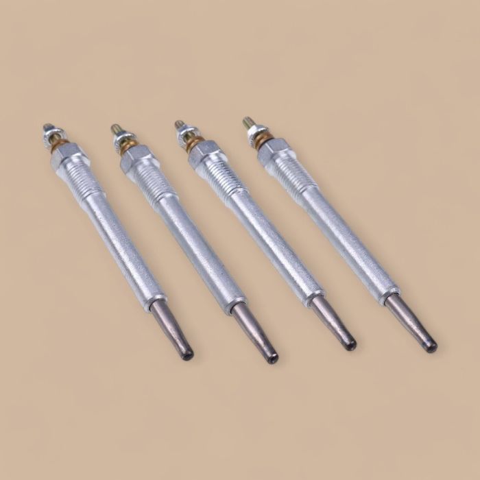 Perkins 4Pcs Glow Plug 2666A005 Compatible for Perkins Engine 704-30 704-30T