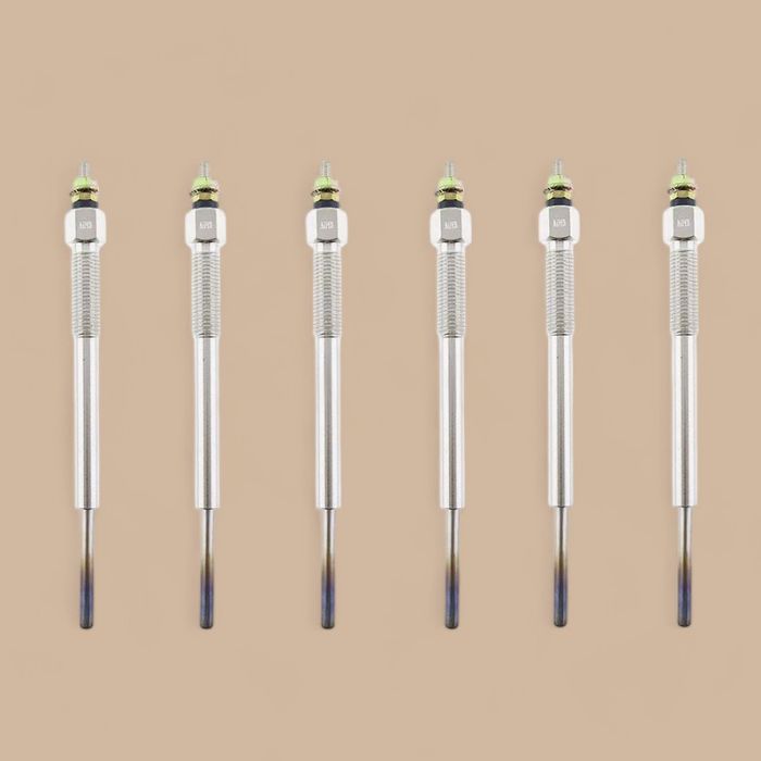 Isuzu Glow Plug 438043A1 Compatible for Isuzu Engine 4HK1 6HK1 6UZ1 CASE Excavator CX130B CX160B CX210B CX210C CX240B CX250C CX290B CX330 CX350 CX350B CX350C CX460