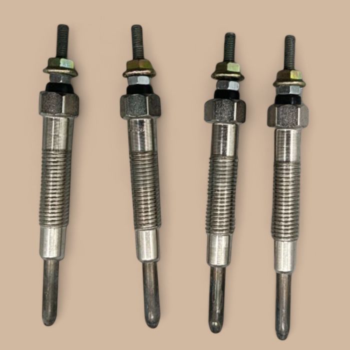 Mitsubishi 4 Pcs Glow Plug MD050212 Compatible for Mitsubishi Triton Pajero L200 L300 4D55 4D56 12V