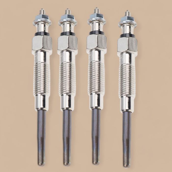 Toyota 4 Pcs Glow Plug 19850-54120 Compatible for Toyota Dyan Hiace Hilux 3L 5L 2L-TE Engine 12V