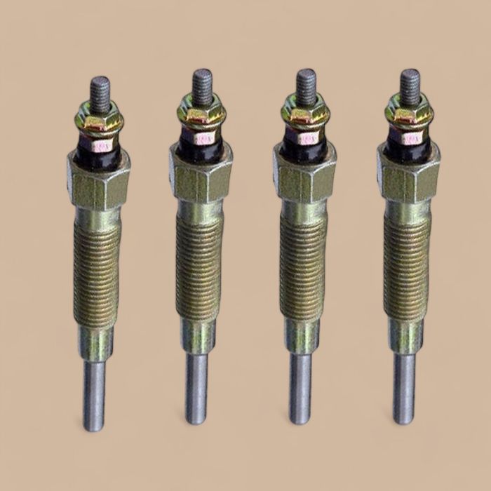 Mitsubishi 4x Glow Plug ME007649 Compatible for Mitsubishi Fuso Canter FE439 FE439 FG325 FG335 4D32 4D34 24V