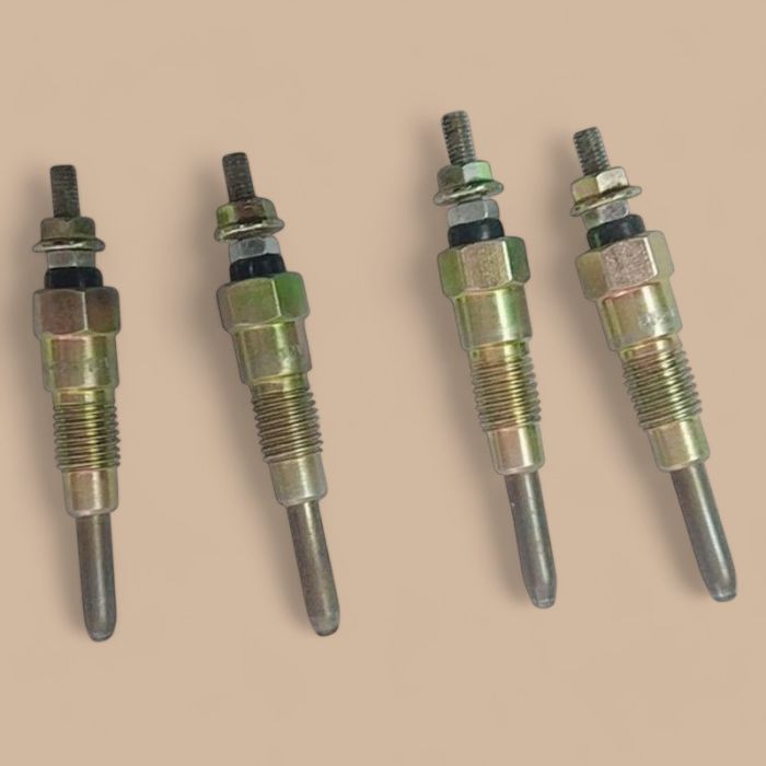 Yanmar For Yanmar Engine 4TNE98 Komatsu Engine 4D98E Glow Plug 4 Units 1 Set