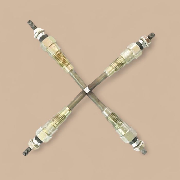 Komatsu For Komatsu Crawler Tractor D20A-8 D20P-8 D20P-8 D21P-8 Yanmar Engine 4TNV94L Komatsu Engine 4D94LE Glow Plug 4 Units 1 Set