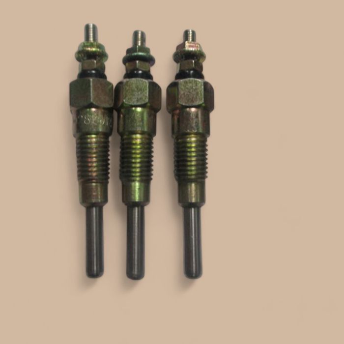 Yanmar For Yanmar Engine 3TNV84 Komatsu Engine 3D84 Glow Plug 3 Units 1 Set