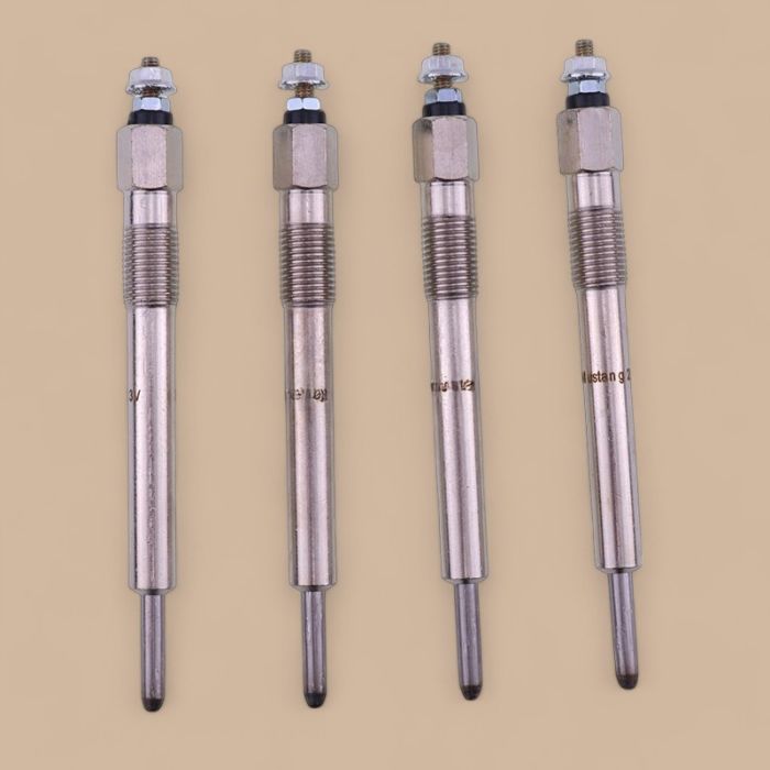 Isuzu 4 PCS Glow Plug 9825139287 Compatible for Isuzu Engine 4BD1