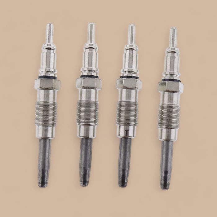 Deutz 4 PCS Glow Plug 01180400 Compatible for Deutz Engine 2011 1011 Bobcat Skid Steer Loader 863 873 864