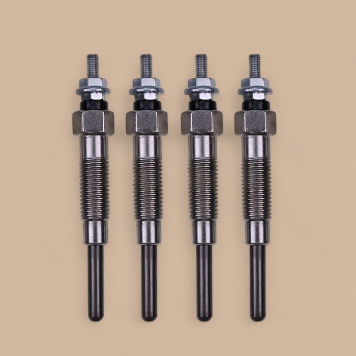 Mitsubishi Glow Plug 34466-31302 Compatible for Mitsubishi Engine S4E S6E S6S Forklift FD20-F18A FD35-F19A FD45-F19A FD35-F19B FD50-F28A