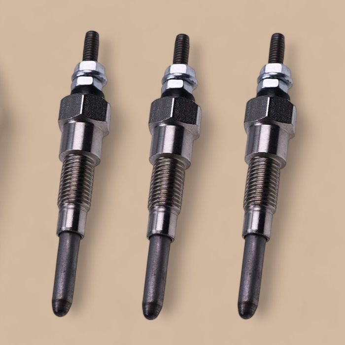 Caterpillar 3Pcs Glow Plug 307-8672 Compatible for Caterpillar CAT Engine 3011C C0.5 C0.7 C1.1 C1.6 C2.2 Excavator 301.5 301.6 301.7CR 302CR Loader 216B3