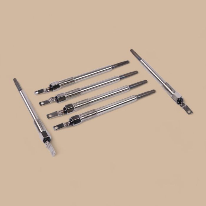 CASE 6 Pieces Glow Plug 304131R1 304131R3 343894R1 Compatible for CASE International Engine D166 D188 D236 D282 D301 Farmall Tractor 340 460 504 706 27G