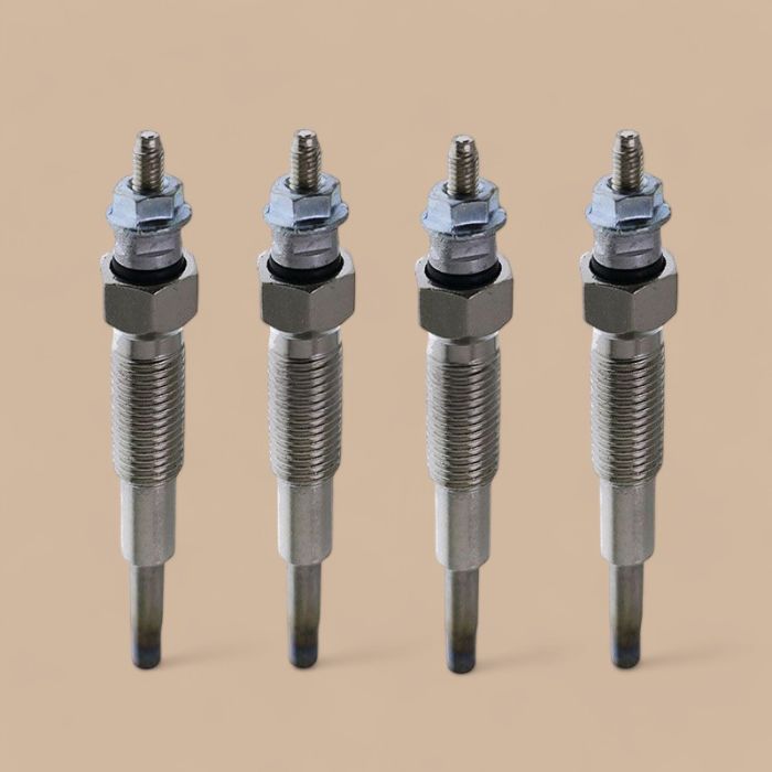 Caterpillar 4 PCS Glow Plug 172-4585 Compatible for Caterpillar CAT Engine 3014 3024 3024C C2.2