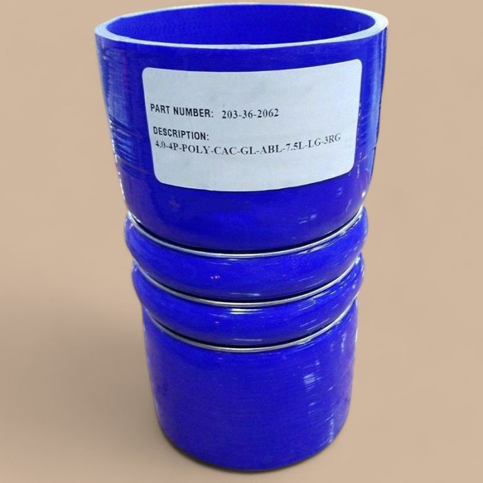 Truck 1 PC 4" X 7.5" Hump Hose Silicone Charge Air Cooler 203-36-2062 Compatible for Truck