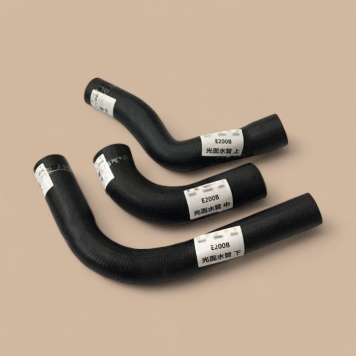 Mitsubishi Water Hose Set 096-4202 096-4188 096-4203 Compatible for Mitsubishi Engine S6KT Caterpillar CAT Excavator E200B