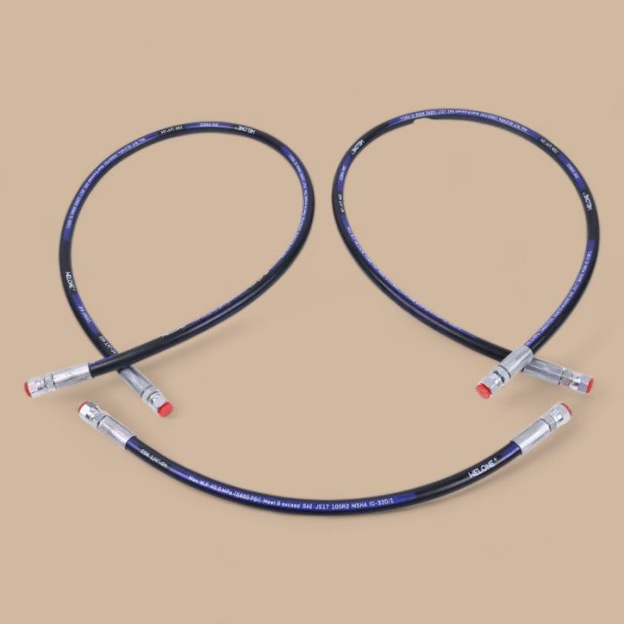 Western 1/4" x 42" & 1/4" x 16" Hose Set Kit 56617 56616 Compatible for Western Fisher Heavy Duty Snow Plow