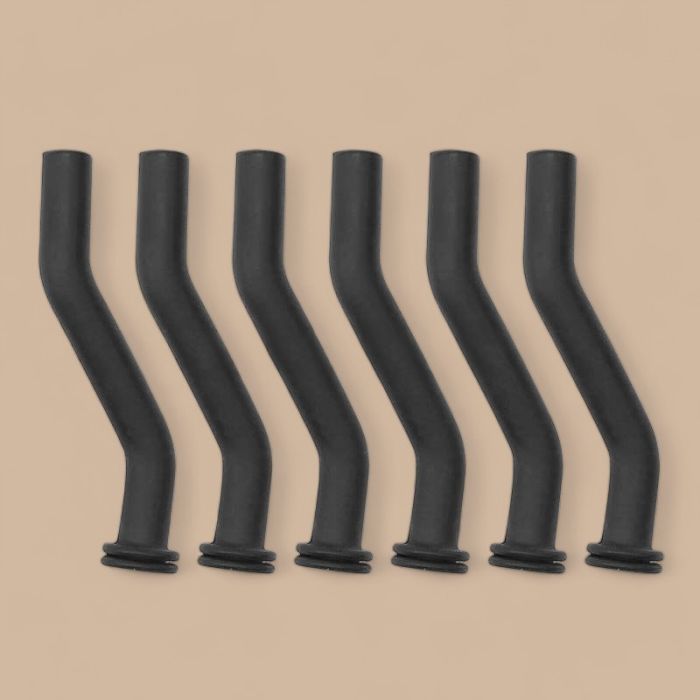 Briggs 3 Inch 6Pcs Vacuum Hose 596163 593998 797408 Compatible for Briggs & Stratton Vertical Engine