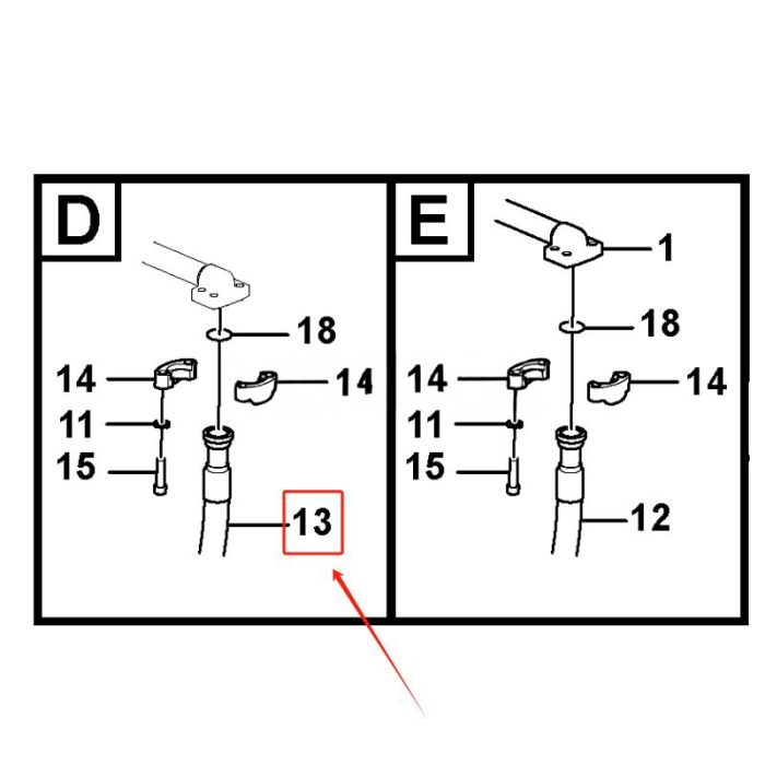 Volvo Hose VOE14713410 Compatible for Volvo Excavator EC750D EC750E EC950E