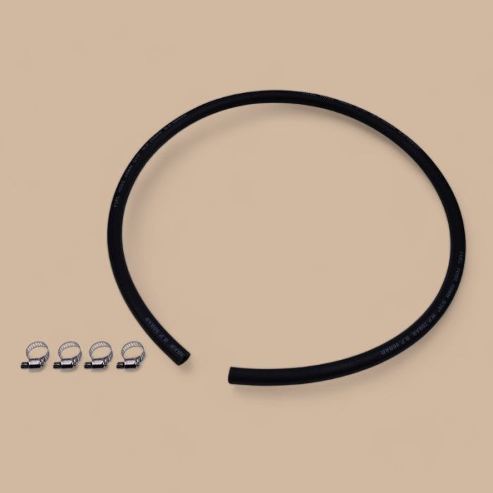 Rubber Fuel Hose Reinforced Unleaded Petrol Diesel Oil Engine Line Pipe Blk E10