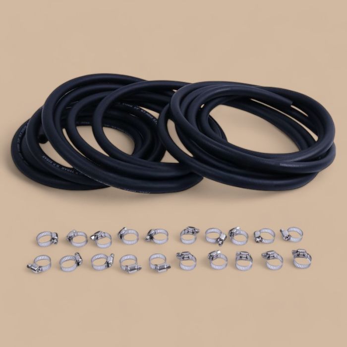 Rubber Reinforced Fuel Hose/Pipe Compatible for Engines Oil Gas Unleaded Fuel Injection