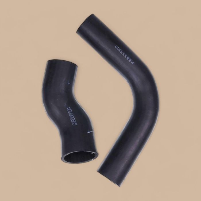 CASE Upper Lower Radiator Hose Kit D124950 D124951 Compatible for CASE Skid Steer Loader 1840 1845C