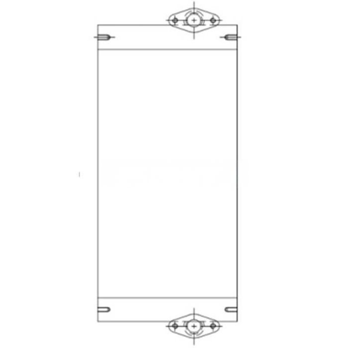 Komatsu Hydraulic Oil Cooler 22P-03-11131 Compatible for Komatsu PW98MR-8 PC88MR-8 PC78US-8 PC70-8 Excavator