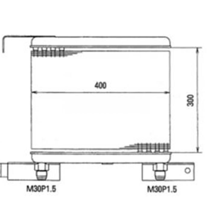 Komatsu Oil Cooler 20B-03-21111 Compatible for Komatsu Excavator PC60-2 PW60-1