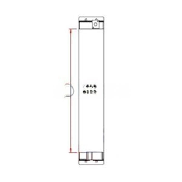 Komatsu Oil Cooler 17M-03-45111 Compatible for Komatsu D275A-5 D275AX-5 Bulldozer