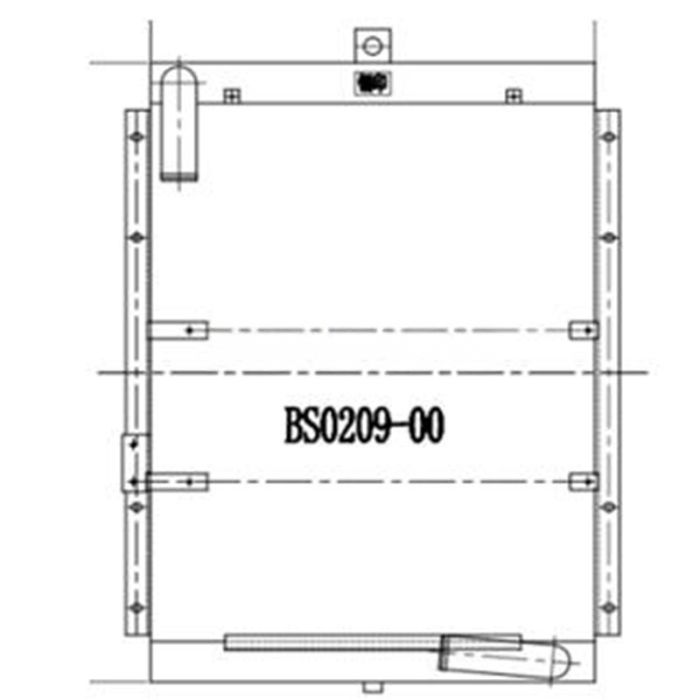 Hyundai Oil Cooler Compatible for Hyundai Excavator R190-5