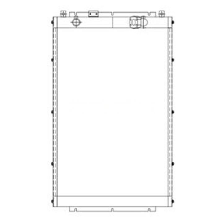 Hyundai Oil Cooler 11NA-43060 Compatible for Hyundai Excavator R370LC-7