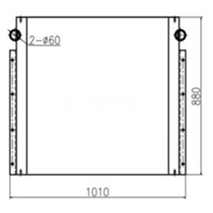 Caterpillar Oil Cooler 2040971 Compatible for Caterpillar CAT Excavator E330C
