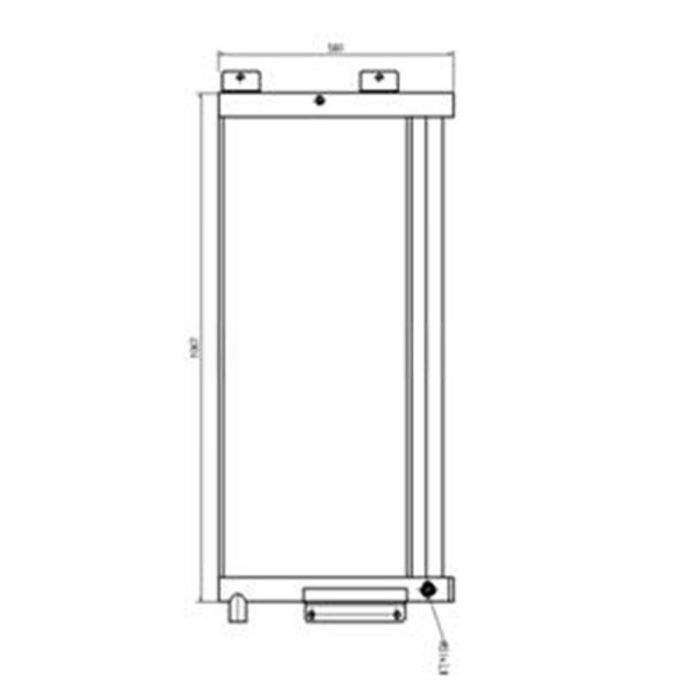 Caterpillar Oil Cooler Compatible for Caterpillar CAT D8T Tractor
