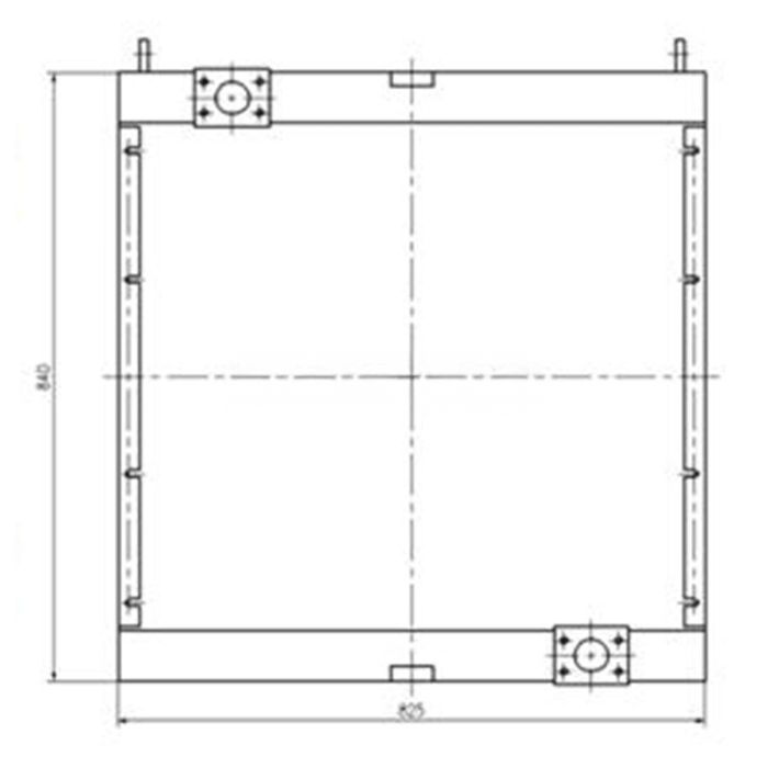 Volvo Oil Cooler 14518579 14514243 Compatible for Volvo Excavator EC360B EC330B EC460B