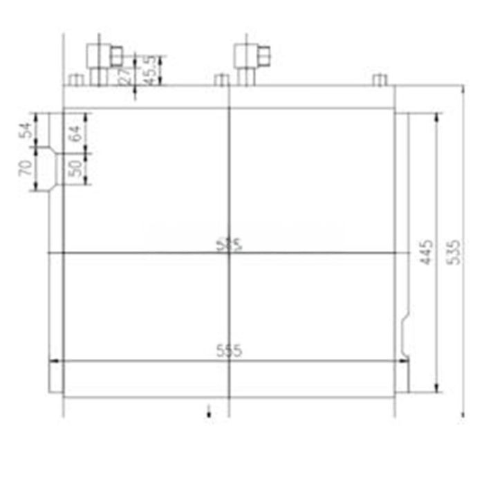 Volvo Oil Cooler Compatible for Volvo Excavator EC55C