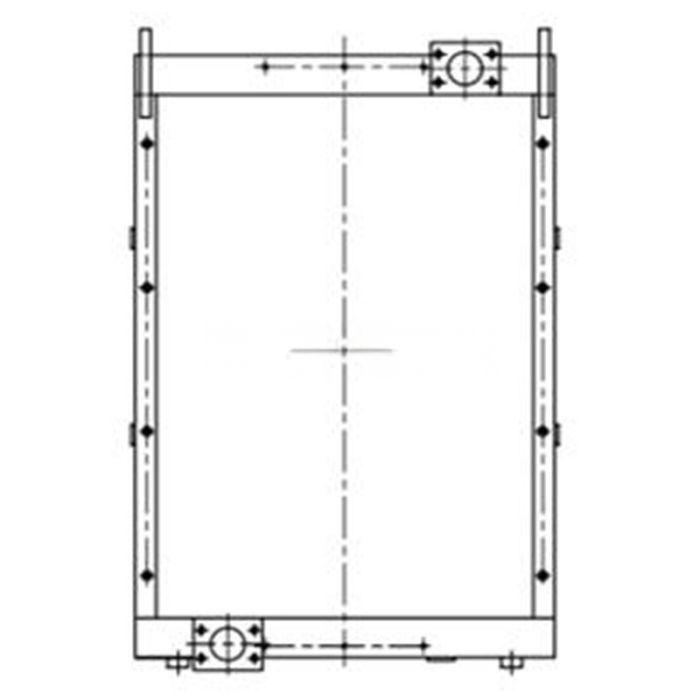 Volvo Oil Cooler Compatible for Volvo Excavator EC380D